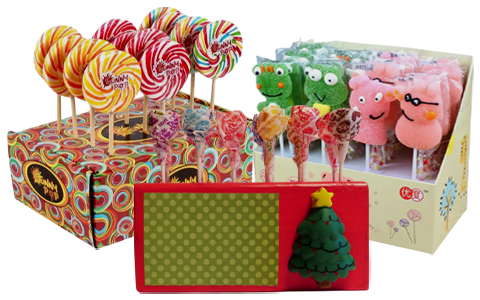 lollipop display boxes